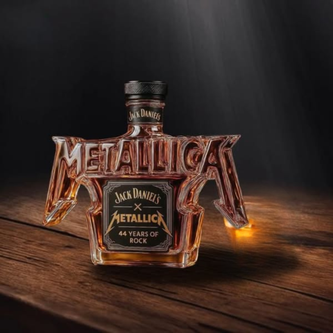 Forged in Metal™ | 44 Years of Rock Crystal Whiskey Decanter