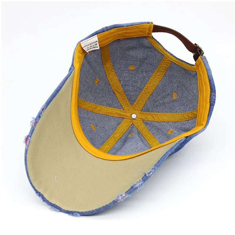 Solvine Denim Cap – Mayfair Porter