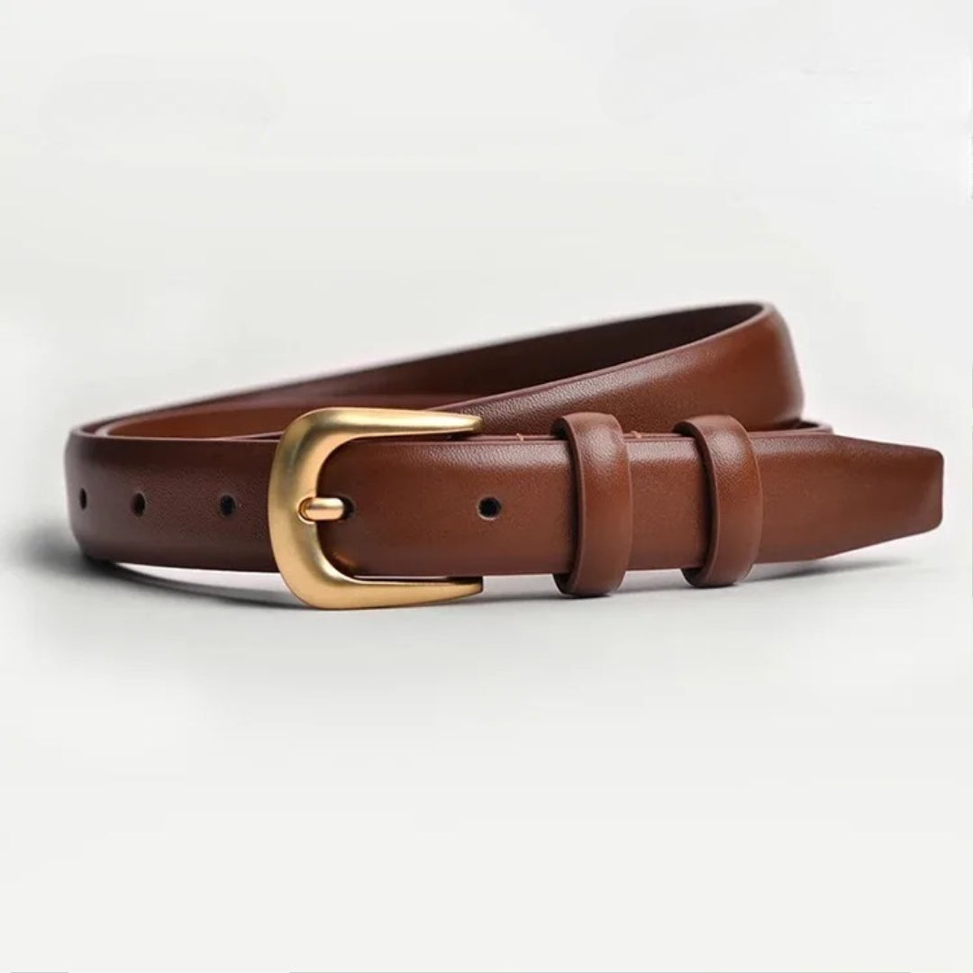 Mayfair Timeless Design Minimal | Leather Belt with Sleek and Timeless Design – Mayfair Porter
