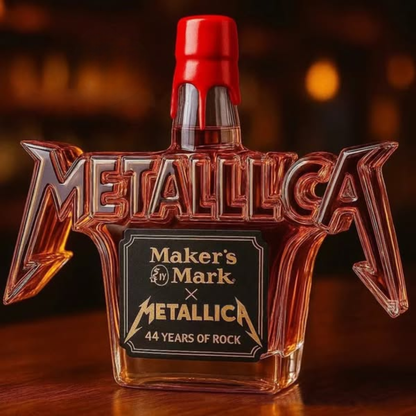 Forged in Metal™ | 44 Years of Rock Crystal Whiskey Decanter